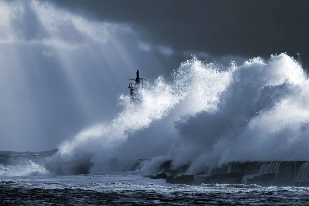 sea storm